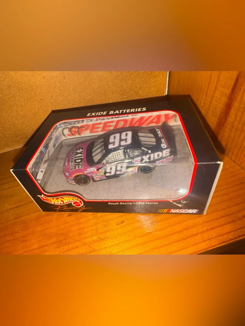 Hot Wheels Racing NASCAR #99 Exide Batteries Ford Taurus  JEFF BURTON